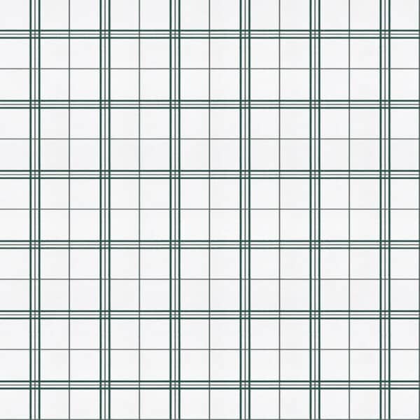 Papel pintado de cuadros en color verde Check 7 A00754