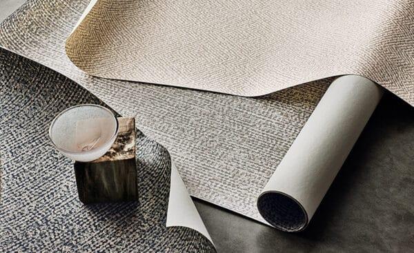 Papel pintado de zig zag en color beige Kali Wallcovering W435/01 - Imagen 5