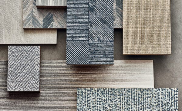 Papel pintado de zig zag en color beige Kali Wallcovering W435/01 - Imagen 6