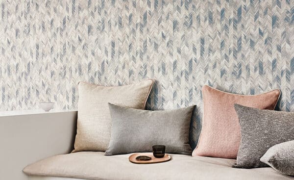 Papel pintado de zig zag en color gris Picota Wallcovering W439/02 - Imagen 4
