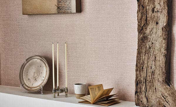 Papel pintado de falso liso en color gris Inez Wallcovering W437/08 - Imagen 3