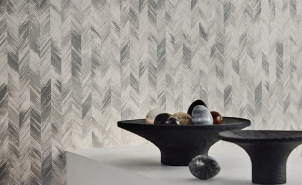 Papel pintado de zig zag en color gris Picota Wallcovering W439/02 - Imagen 3