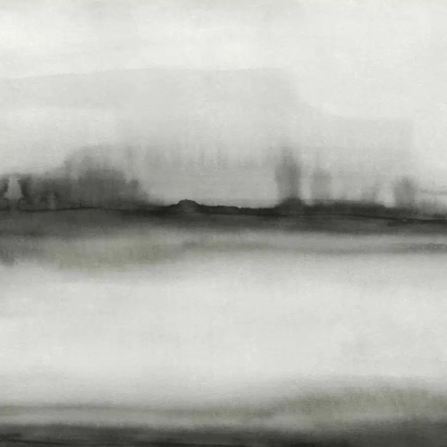 Papel pintado abstracto en color negro Shibori A00843