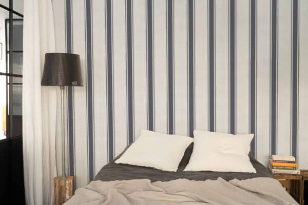 Papel pintado de rayas en color verde Stripe 5 A00727 - Imagen 15