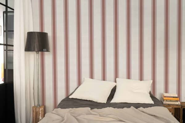 Papel pintado de rayas en color verde Stripe 5 A00727 - Imagen 14