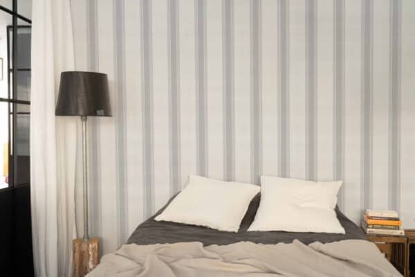 Papel pintado de rayas en color verde Stripe 5 A00727 - Imagen 12