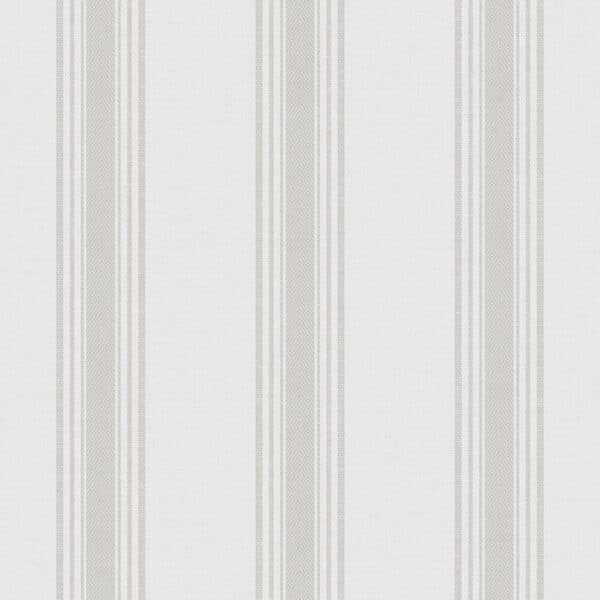 Papel pintado de rayas color gris Hana 1909-4