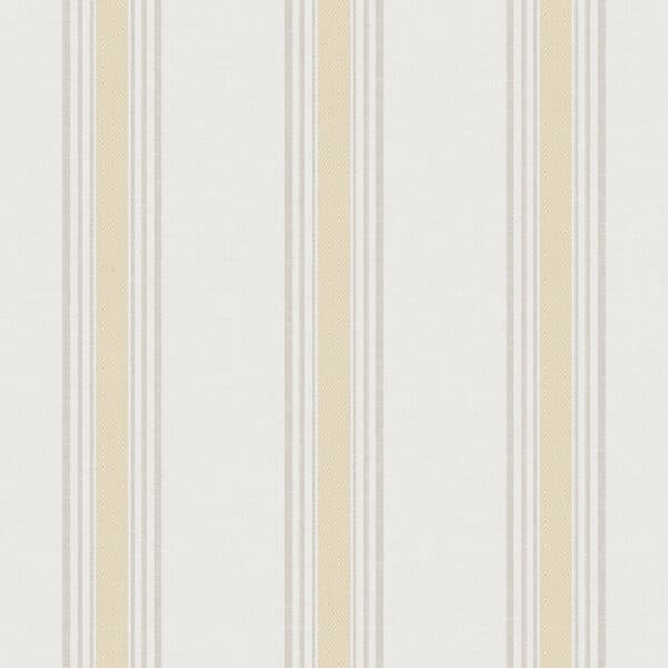 Papel pintado de rayas color amarillo Hana 1909-6