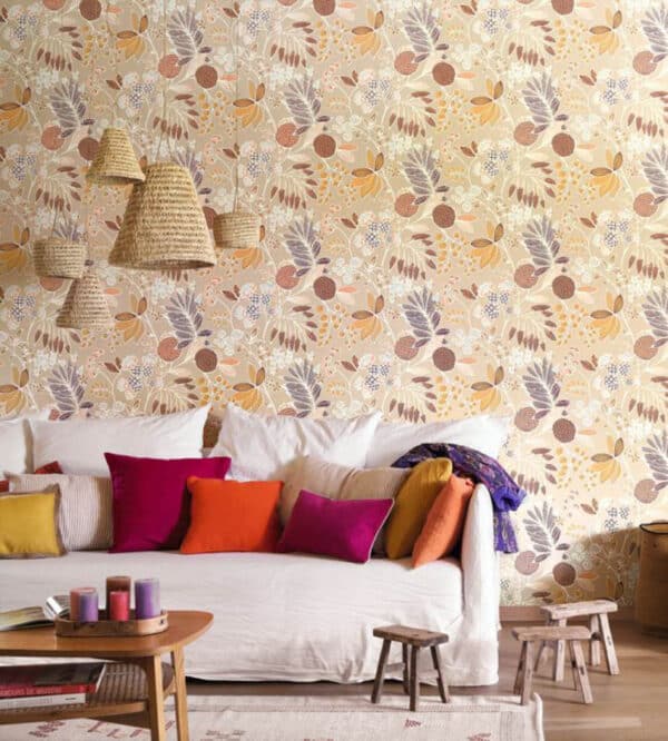 Papel pintado de hojas color negro Palm Springs 88809696 - Imagen 3