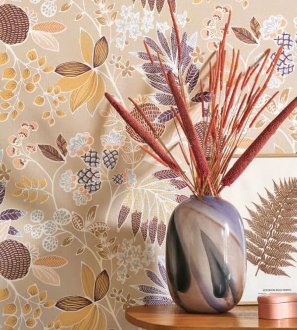 Papel pintado de hojas color negro Palm Springs 88809696 - Imagen 5