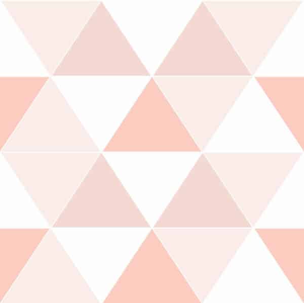 Papel pintado geométrico color rosa Family 9006-30
