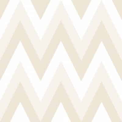 Papel pintado de zigzag color beige Family 9010-10
