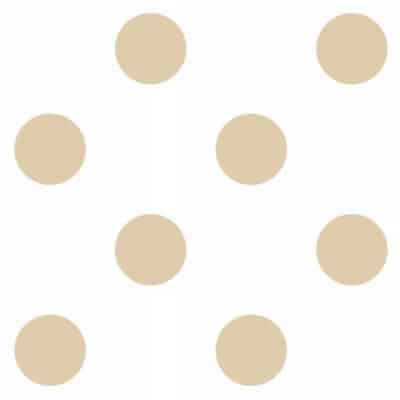Papel pintado de círculos color beige Family 9014-10