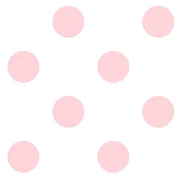 Papel pintado de círculos color rosa Family 9014-30