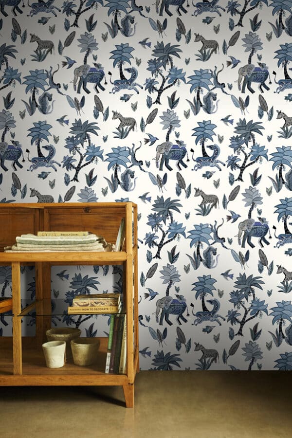 Papel pintado de animales color negro Amazonia WP70251 - Imagen 4