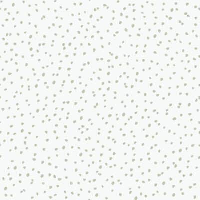 Papel pintado de topos color verde Junior JN9304