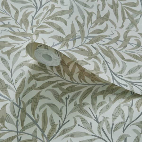 Papel pintado de hojas en color azul Willow Boughs W0172/01 - Imagen 7