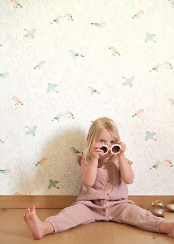 Papel pintado de pajaros color natural Flying Bird 88319021 - Imagen 3