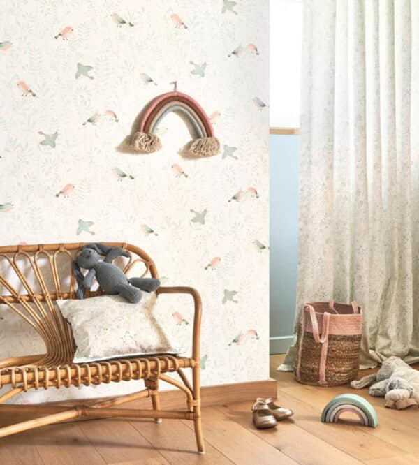 Papel pintado de pajaros color natural Flying Bird 88319021 - Imagen 4