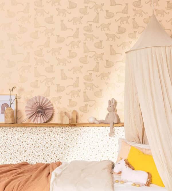 Papel pintado de animales color beige Lea 104390239 - Imagen 4