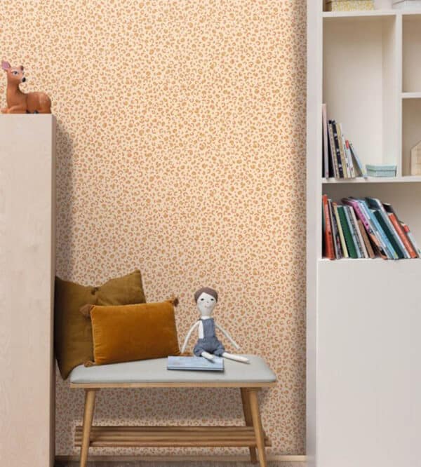 Papel pintado print animal color rosa Leonne 104454441 - Imagen 3