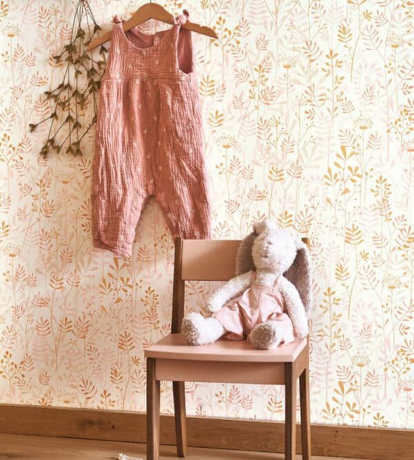Papel pintado de hojas color rosa Wild Garden 88324630 - Imagen 3