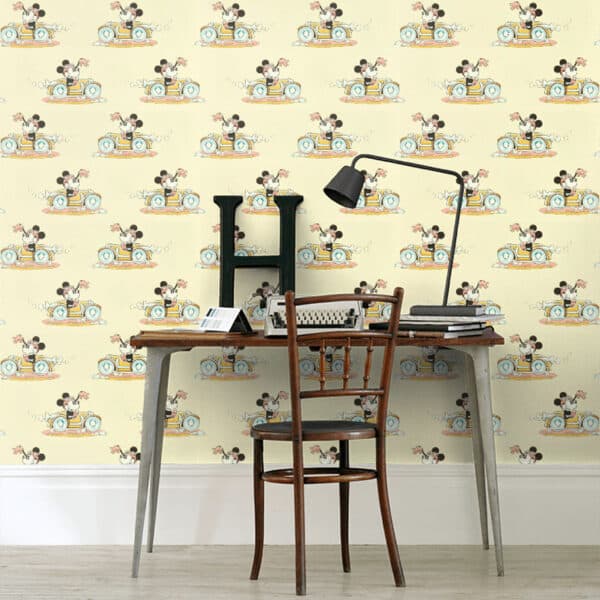 Papel pintado de Minnie en color beige Minnie on the Movie DDIW217270 - Imagen 21