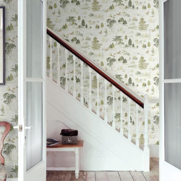 Papel pintado de Winnie the Pooh en color verde Winnie the Pooh DDIW217280 - Imagen 6