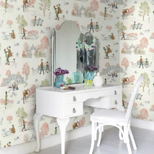Papel pintado de 101 Dálmatas en color verde 101 Dalmatians DDIW217290 - Imagen 16