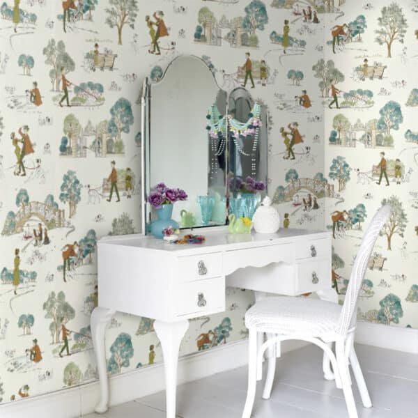 Papel pintado de 101 Dálmatas en color verde 101 Dalmatians DDIW217290 - Imagen 9