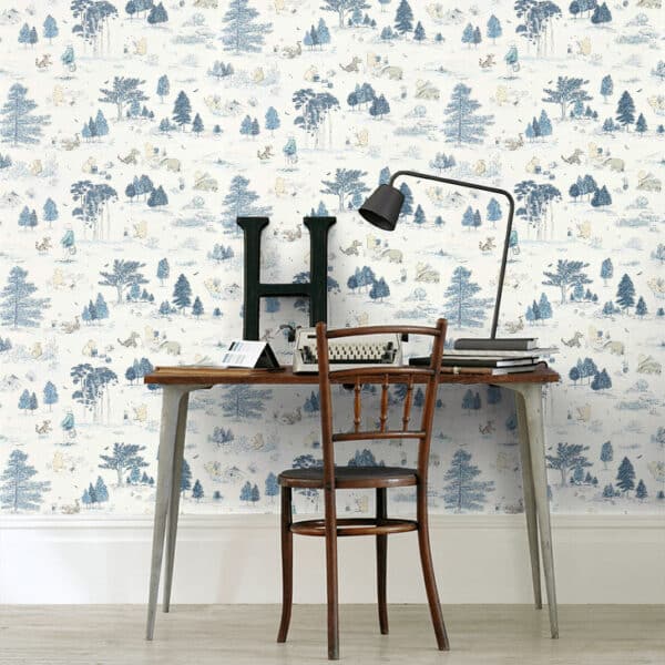 Papel pintado de Winnie the Pooh en color verde Winnie the Pooh DDIW217280 - Imagen 15