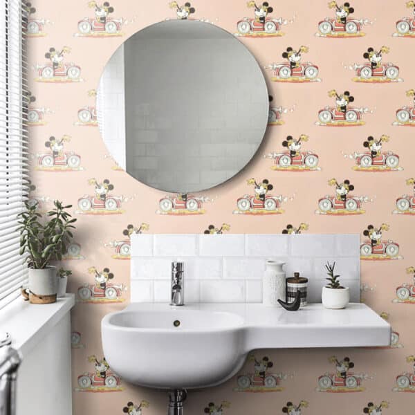 Papel pintado de Minnie en color beige Minnie on the Movie DDIW217270 - Imagen 13