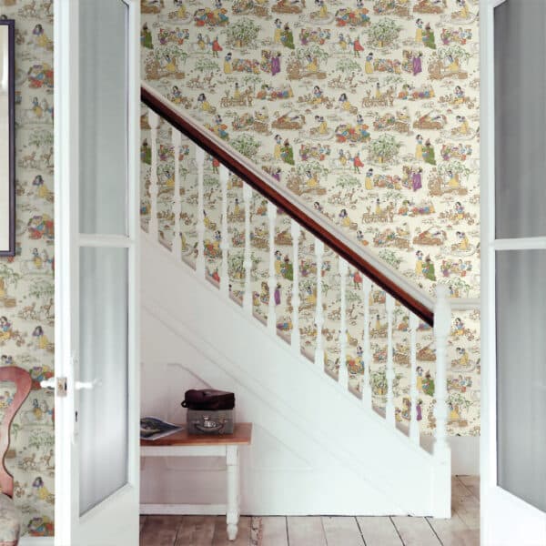Papel pintado de Blancanieves en color azul Snow White DDIW217274 - Imagen 14