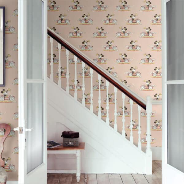 Papel pintado de Minnie en color beige Minnie on the Movie DDIW217270 - Imagen 10