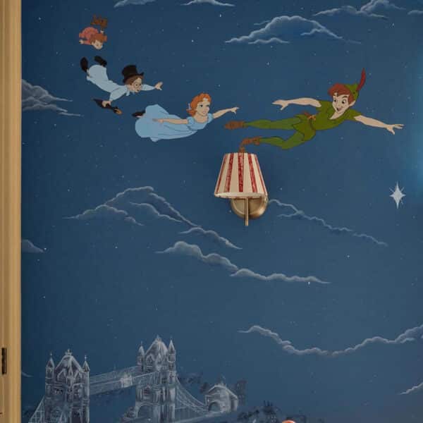 Mural de papel pintado de Peter Pan en color azul Peter Pan DDIW217293 - Imagen 5