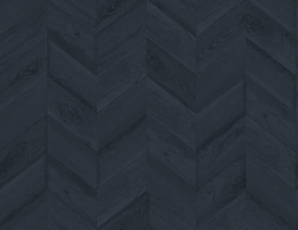 Papel pintado de zig zag en color azul Keore Bay LN40802