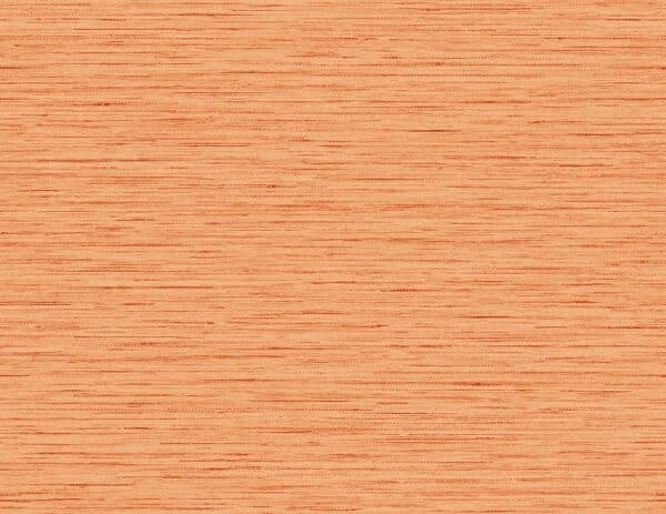 Papel pintado de símil fibras naturales en color naranja Loe Santary LN41126