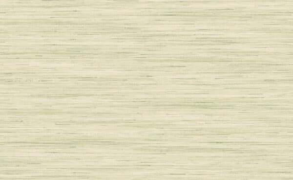 Papel pintado de símil fibras naturales en color verde Loe Santary LN41114