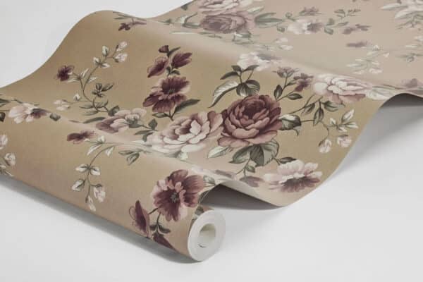 Papel pintado de flores en color rosa Nomi 7484 - Imagen 13
