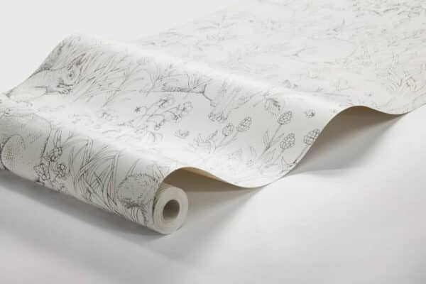 Papel pintado de animales en color beige Forest Friends 6922 - Imagen 17