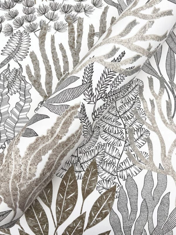 Papel pintado de corales en color verde Coral Leaves RT7803 - Imagen 11