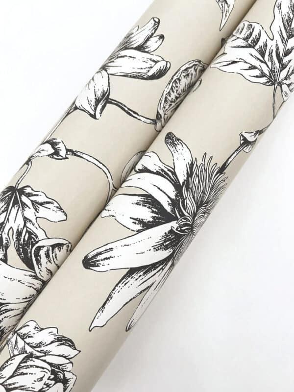 Papel pintado de frutas en color azul Passion Flower Toile RT7856 - Imagen 11