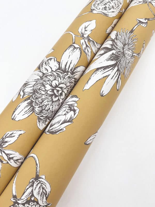 Papel pintado de frutas en color azul Passion Flower Toile RT7856 - Imagen 8