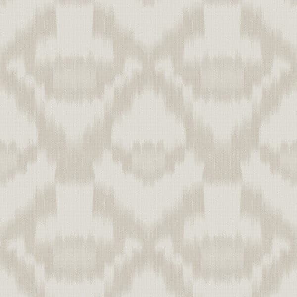 Papel pintado de Thai Ikat en color beige Origins 001-OGN
