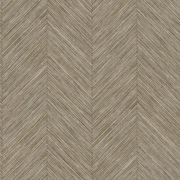 Papel pintado de símil fibras naturales en color marrón Origins 003-OGN
