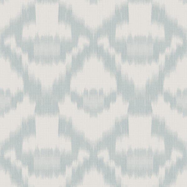 Papel pintado de Thai Ikat en color azul Origins 008-OGN