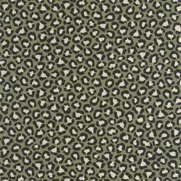 Papel pintado de print animal en color verde Sumatra 104947923