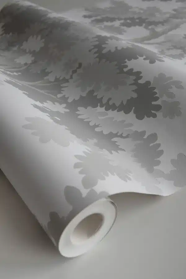 Papel pintado de árboles en color verde Raphael Charcoal 444-81 - Imagen 41