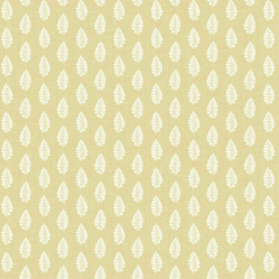 Papel pintado de dibujo pequeño en color amarillo Feather Parade Vainilla A00045