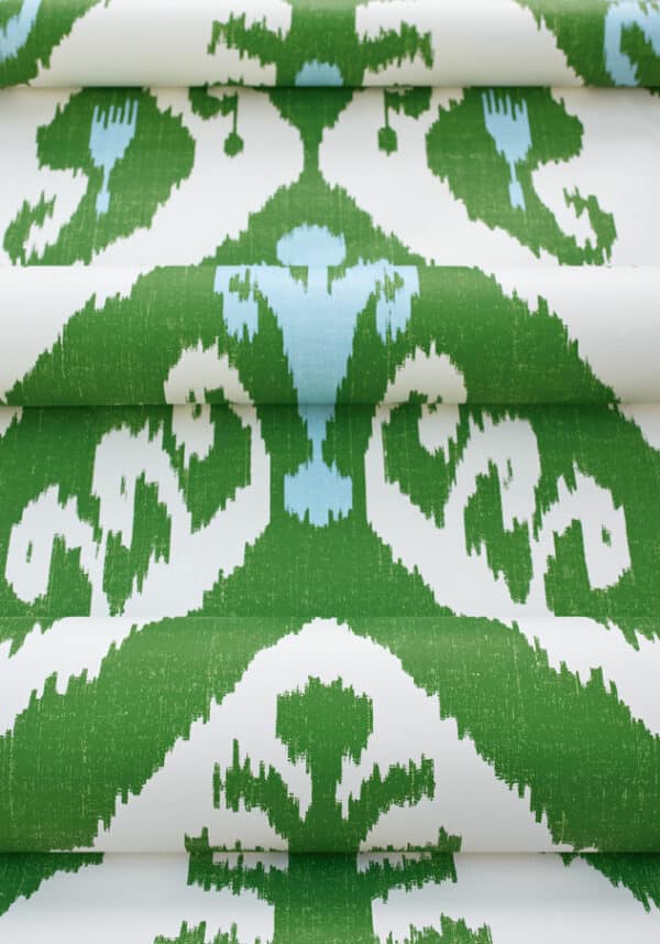 Papel pintado de Thai Ikat en color azul Indies Ikat French Blue T16248 - Imagen 4